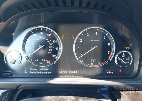 2016 BMW 535 xDrive из США, поврежденный, VIN WBA5B3C58GG256927